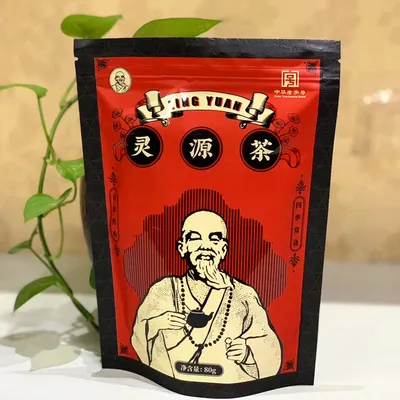 Fujian Lingyuan Tea Simple Bagged Tea Specialty Gift, Summer and Autumn Beverage, 16 Tea Bags per Pack, Tea Cake Cooling Tea Wholesale