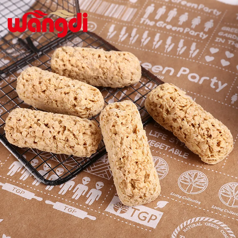 Wangdi Oat Cereal Chocolate Bars 400g Nutritious Crispy Cereal Snacks Wedding Favor Candy Bulk Candy Wholesale Detail image4