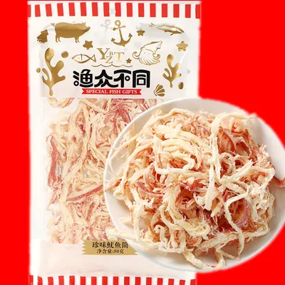 Ready-to-Eat Shredded Squid Seafood Snacks, Drinking Snacks, Shredded Fish Fillets and Teppanyaki-Grilled Squid Tubes, Wholesale