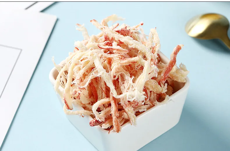 Weiyou Charcoal-Grilled Shredded Squid, Ready-to-Eat Hand-Torn Squid Strips, Tentacle Slices, Dried Seafood Snack Detail image7