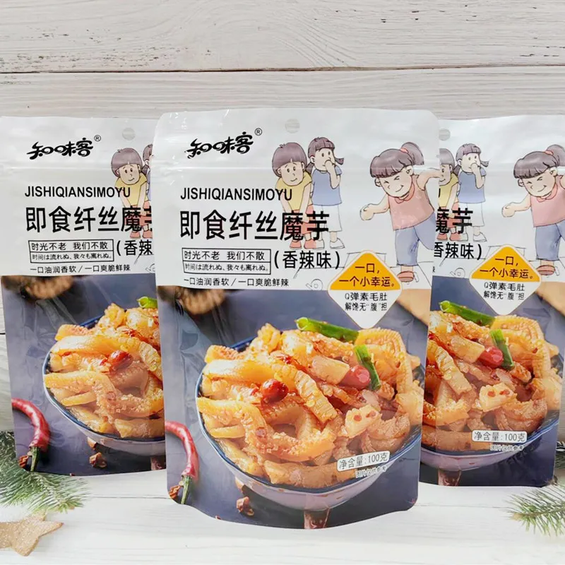 Old Sichuan Pickled Chili Spring Bamboo Shoots, Ready-to-Eat Bamboo Shoot Snack in Individual Packs, with Lotus Root Slices Detail image12