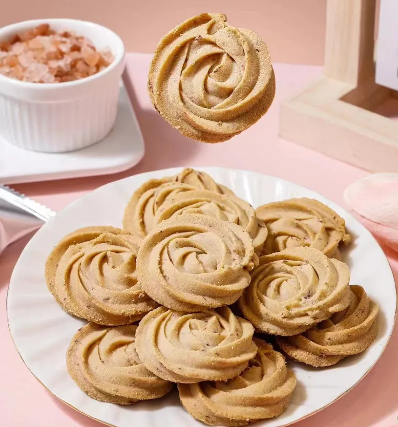 Kaka Diary Rose Milk Cookies, 120g Bagged Biscuits, Office Leisure Snack and Pastry Treat Detail image6