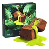Fasimiyu Pistachio Paste Lava-Filled Chocolate, Dubai-Style Filled Spread, Children's Candy Snack, Christmas Gift