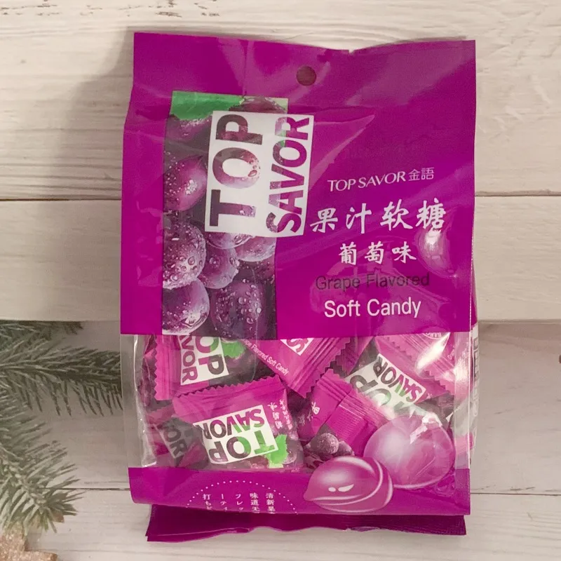 Jinyu 320g Fruit Juice Gummies, Assorted Flavors, Mango Gummy Candy, Strawberry Chewy Jelly, Office Snack Detail image9