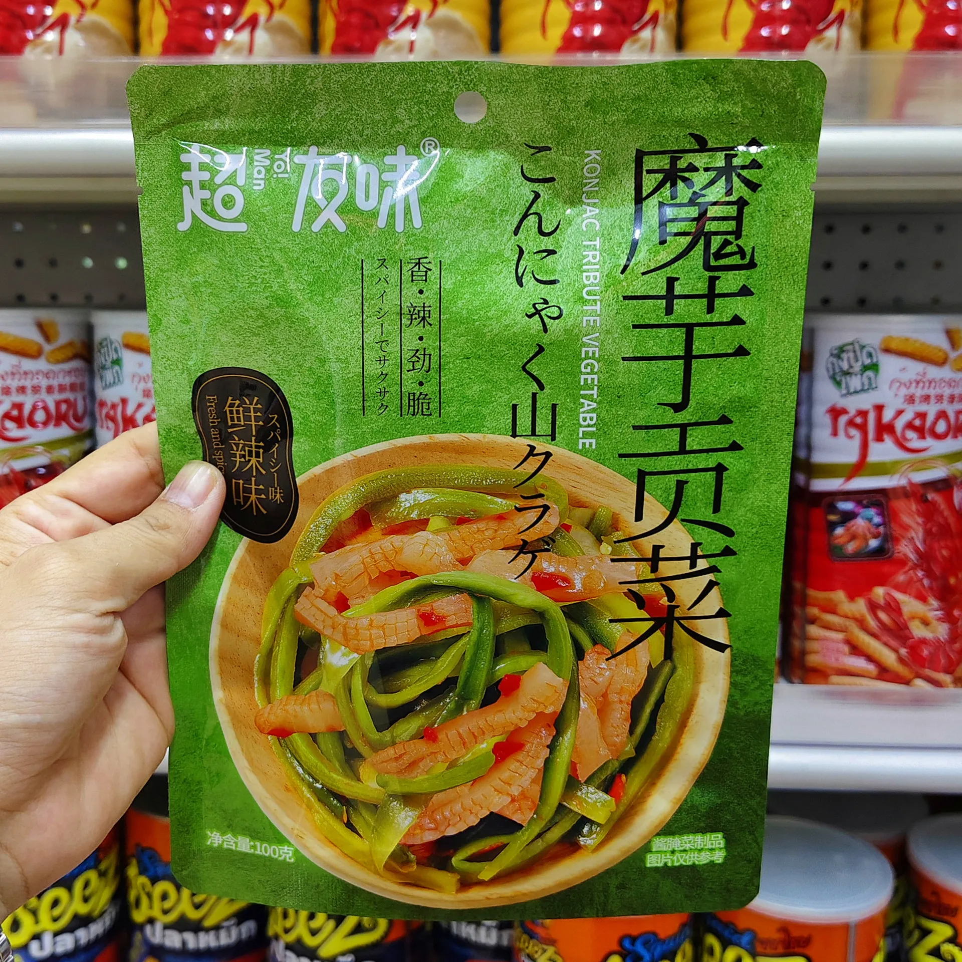 100g Konjac Pickled Mustard Stem