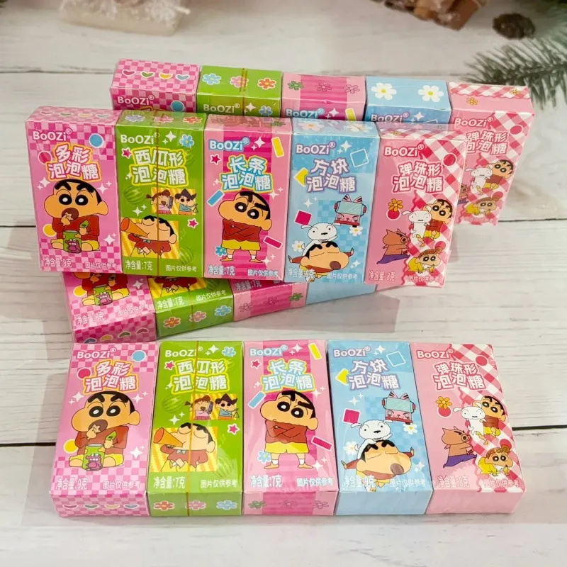 BoOZi桃小哈缤纷糖果五宝泡泡糖迷你六一儿童节生日零食盲盒玩具 详情图6