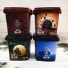 Fansi Miyu Iceberg Volcano Crunchy-Core Filled Chocolate Beads, Coating-Free Compound Chocolate Snack