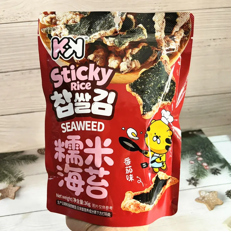 เคเค ข้าวเหนียวสาหร่าย 36g รสมะเขือเทศ