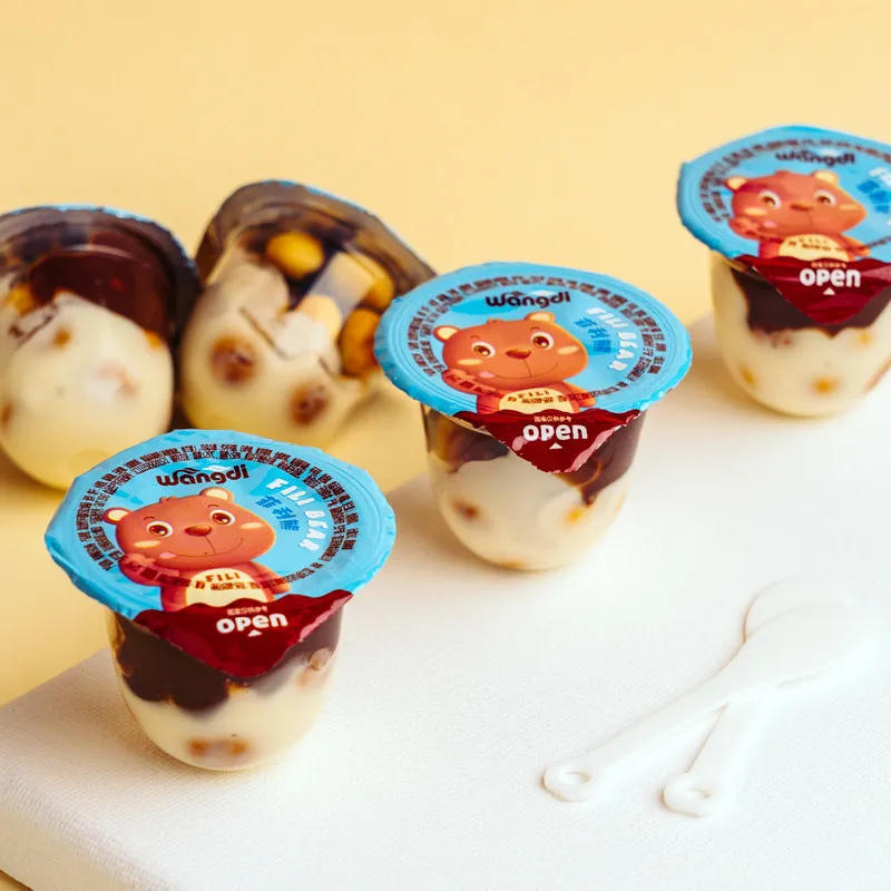 Wangdi Chocolate Cup Biscuits, 400g Bagged, Classic Childhood Nostalgia Chocolate Spread Biscuits, Snack Candy Detail image5
