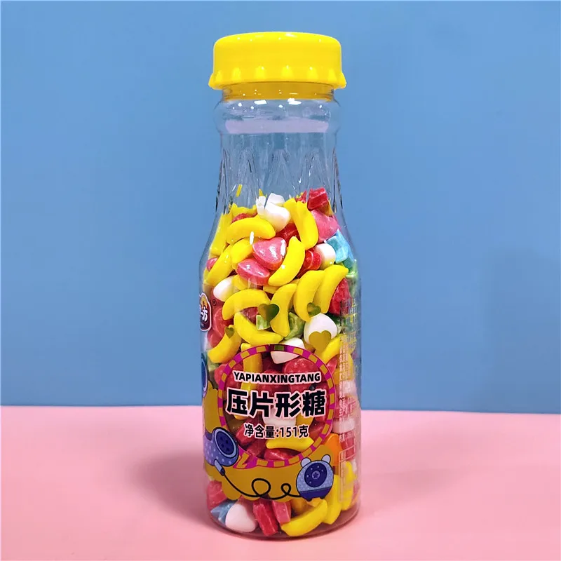 New Creative Beer Bottle Shaped Candy: Nostalgic Chocolate Stone Candy, Fun Whistle Candy for Kids Snack Detail image3