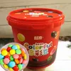 New Wangdi Multicolored Candy-Coated Chocolate Beans, Chocolate-Filled Snacks, Rainbow Candy Beans for Children Product Video
