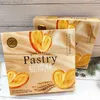 Chaoyouwei 128g Boxed Palmiers Puff Pastry Cookies, Layered Pastry Biscuits, Office Snack