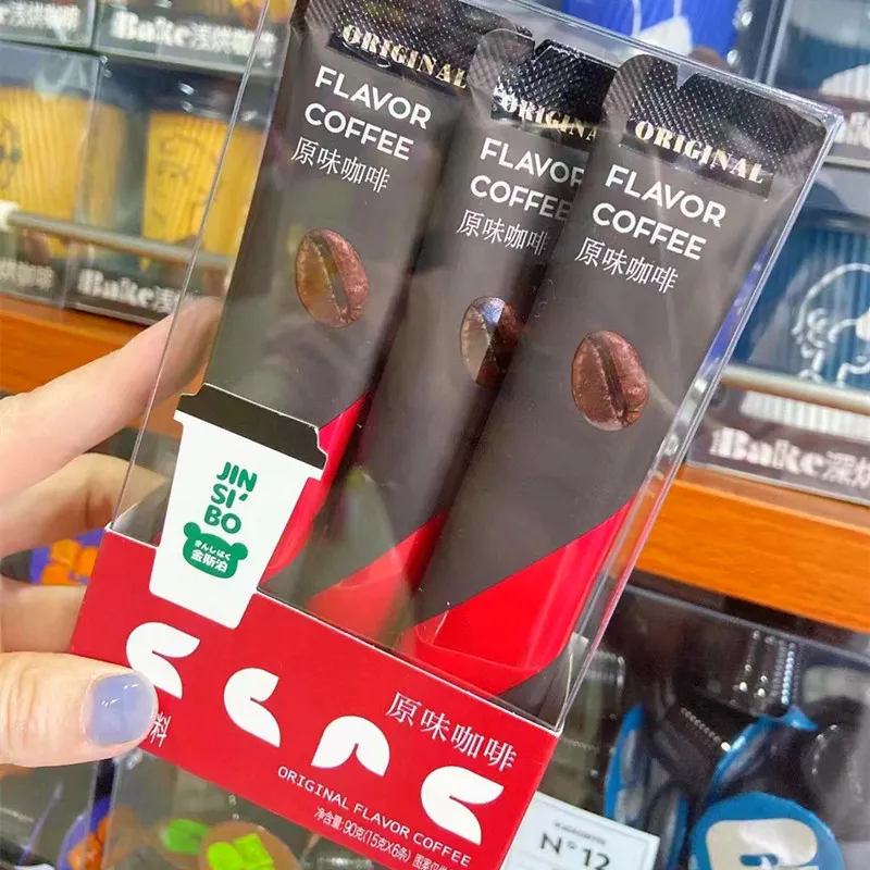 新品冲泡拿铁风味咖啡速溶手冲蓝山风味咖啡粉袋装办公室固体饮料 详情图2