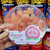 200g 과즙 젤리 상자 포장 백도 맛