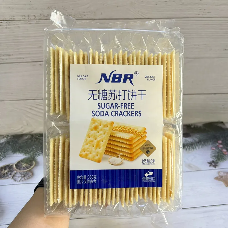 Sugar-free Soda Crackers 358g Milk Salt Flavor