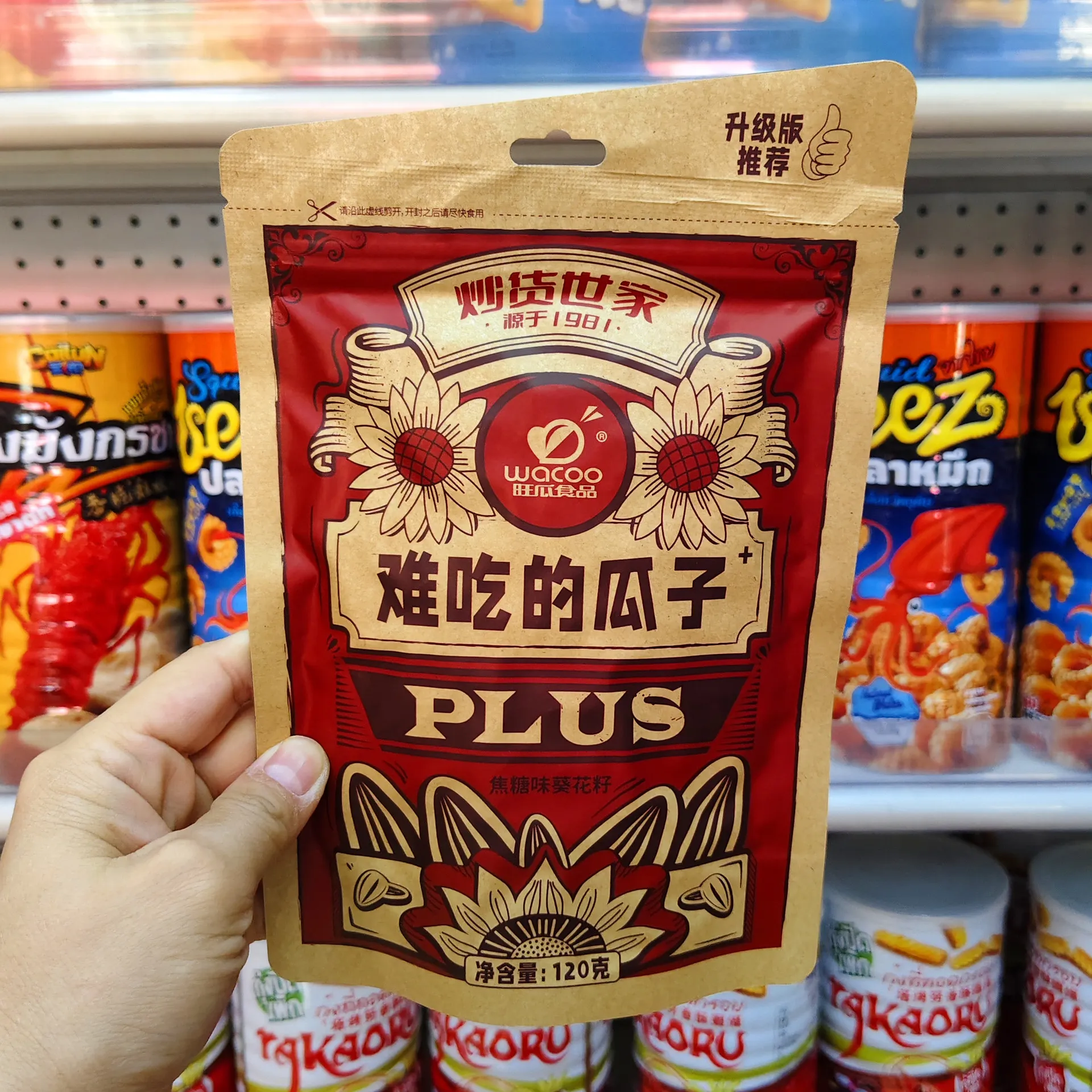 120g Wanggua Bad-Tasting Sunflower Seeds Caramel Flavor