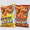 New Korean-Style Rice Cake Ready-to-Eat Cheese and Sweet Spicy Flavor Puffed Snack Crispy Leisure Snack for Office and Cinema
