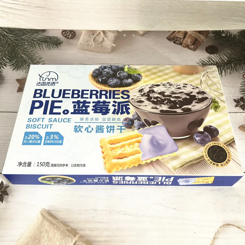 Blueberry Pie Soft-Filled Jam 150g (for full cases, order in multiples of 24)