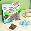 KK Mint-Filled Crispy Egg Rolls with Compound Chocolate Flavor 160g Popular Office Snack