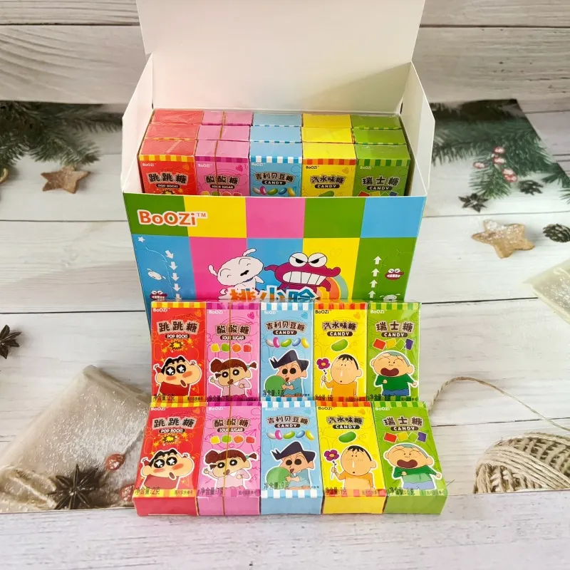 BoOZi桃小哈缤纷糖果五宝泡泡糖迷你六一儿童节生日零食盲盒玩具 详情图3