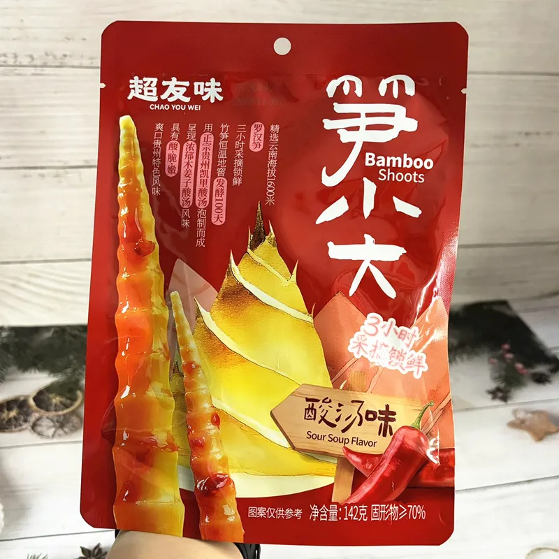 142g Bamboo Shoot Tips, Sour Soup Flavor