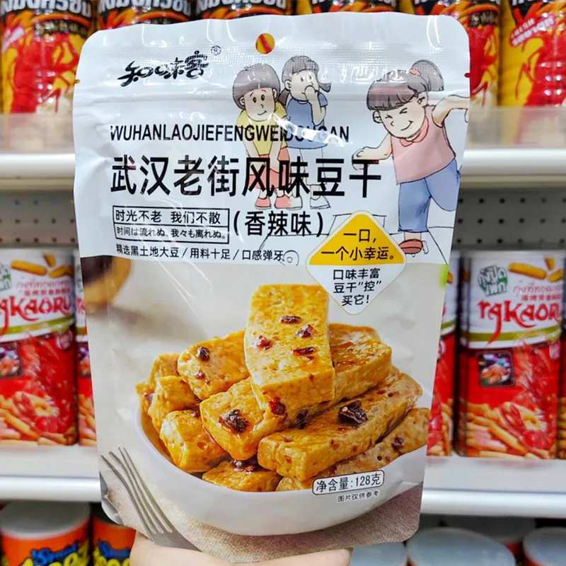 香弹烤面筋知味客袋装100g即食面筋办公室女生休闲零食下午茶小吃 详情图7
