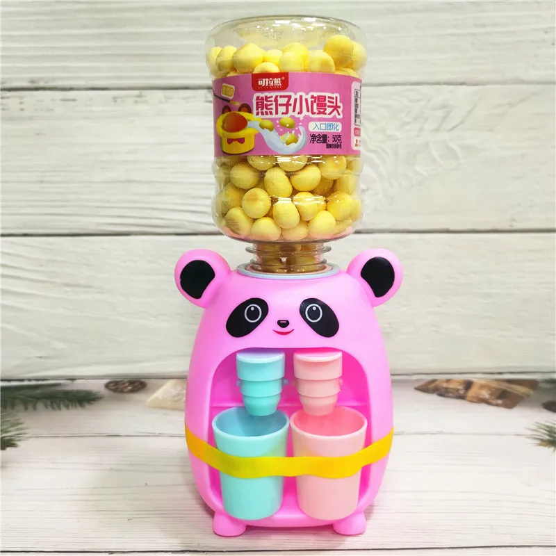 可拉熊趣味饮水器熊仔小馒头儿童休闲小零食烘焙水果店造型小饼干 详情图4