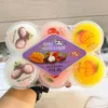 Weideli 6-Pack Assorted Flavor Large Jelly Cups, Mixed Mangosteen Mango Strawberry, 600g Casual Festive Snack