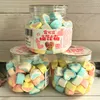 New Xuekezi Mini Heart Marshmallows 120g Watermelon Slice and Sunflower-Shaped Fruit-Flavored Aerated Candy