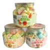 New Xuekezi Mini Heart Marshmallows 120g Watermelon Slice and Sunflower-Shaped Fruit-Flavored Aerated Candy