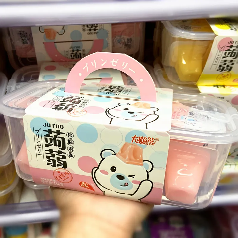 蒟蒻果冻336g白桃味（15盒/箱）