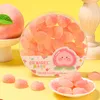 双色白桃味果汁软糖200g