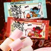 신제품 바베큐 오리지널 마시멜로 새로운 섭취 방법 바베큐 대나무 막대 종합맛 젤리 구워먹는 재미있는 소형 간식 제품 영상