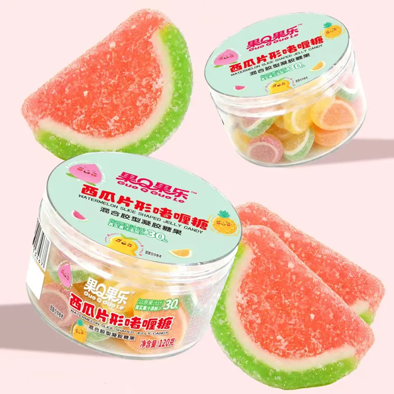 Watermelon Slice-Shaped Jelly Candy 120g