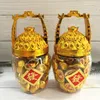 Bucket of Gold Ingot-Shaped Chocolate Snacks for Afternoon Tea, Wholesale Leisure Snacks