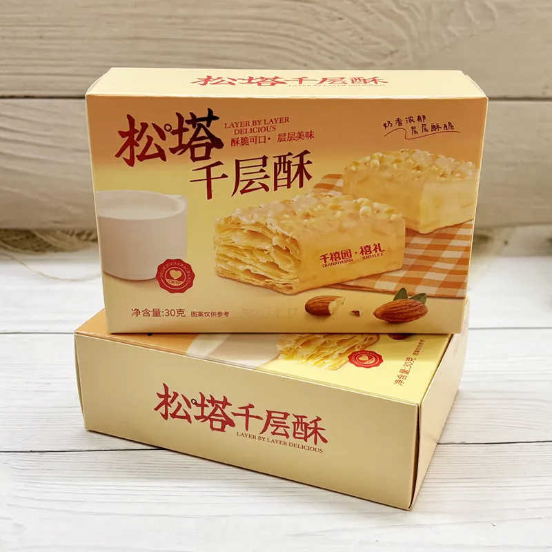 Pine Tower Mille-feuille Pastries 30g（60 boxes/carton）