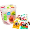 Millennium Garden Tub-Packaged Assorted Fruit-Flavored Individually Wrapped Konjac Juice Jelly, Multi-Flavor Office Snack Product Video