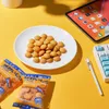 Fujino Ichimura Hokkaido-Style Japanese Egg-Baked Crispy Biscuits, Mini Round Egg Biscuits, Snack Food