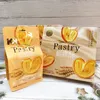 Chaoyouwei 128g Boxed Palmiers Puff Pastry Cookies, Layered Pastry Biscuits, Office Snack