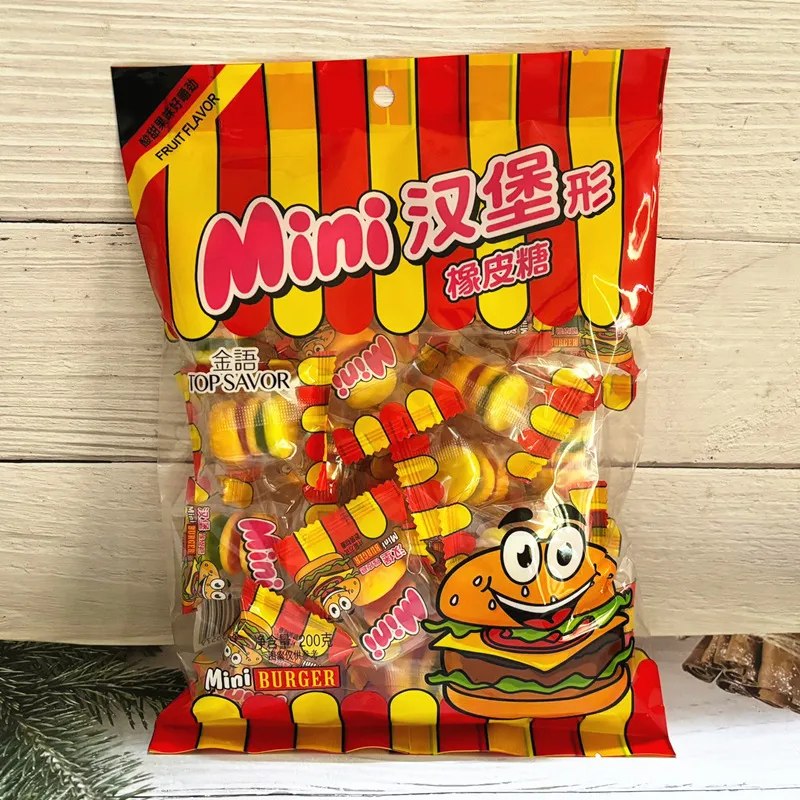 Jinyu Hamburger Candy, 200g Bag