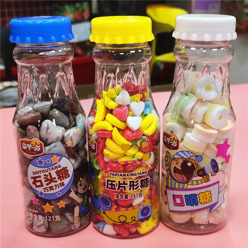 New Creative Beer Bottle Shaped Candy: Nostalgic Chocolate Stone Candy, Fun Whistle Candy for Kids Snack Detail image5