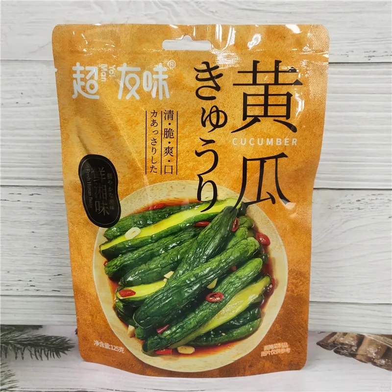 125g Fresh Hunan Flavor Cucumber (30 bags/case)
