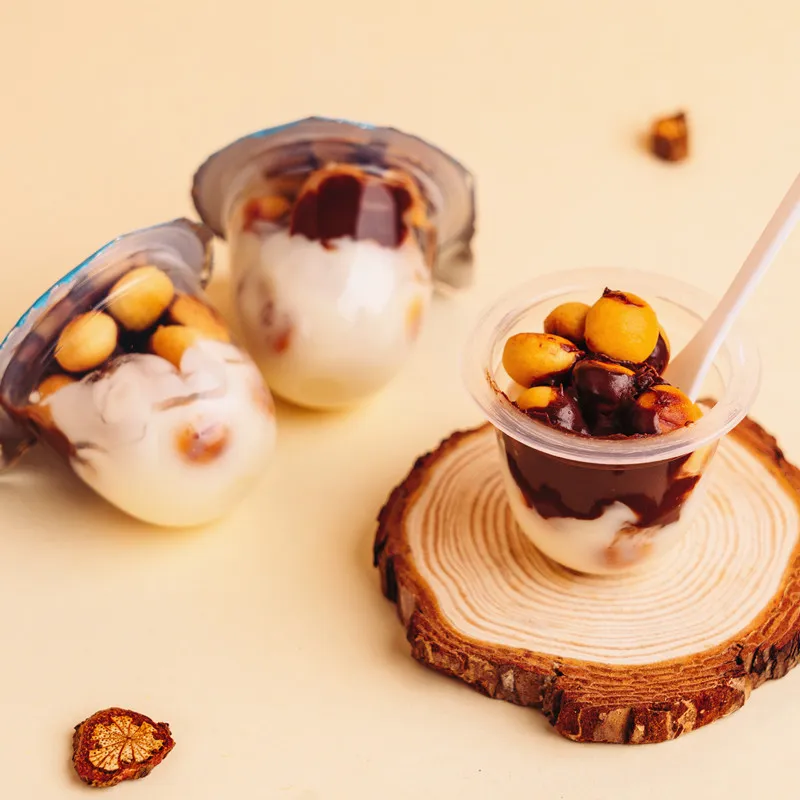 Wangdi Chocolate Cup Biscuits, 400g Bagged, Classic Childhood Nostalgia Chocolate Spread Biscuits, Snack Candy Detail image4