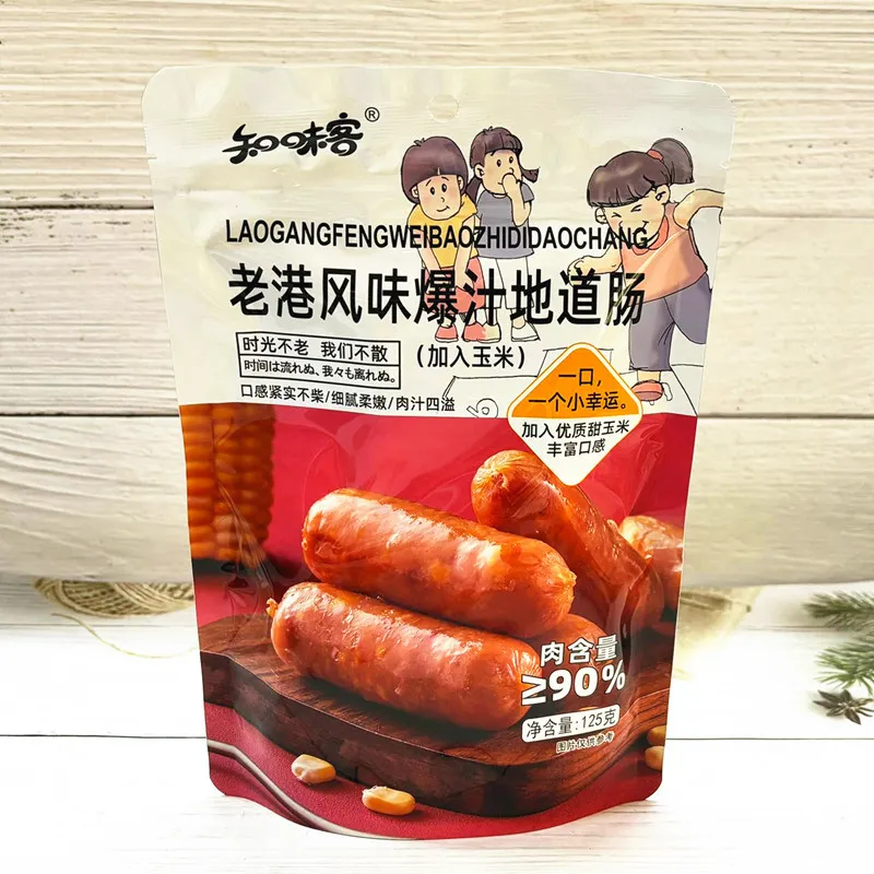 Juicy Authentic Sausage Corn Flavor