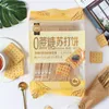 Zero-Sucrose Soda Crackers, Flaxseed Flavor (16 bags/carton)