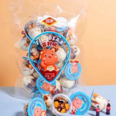 Chocolate Cup Biscuits, 400g Bagged (Order 16 Bags for a Full Carton)