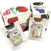 Jijidou High-Calcium Cookie Milk Tablets, 20g/Bag, Strawberry and Dark Chocolate Flavors, Milk Shell-Shaped Candy, Assorted Milk Candy, Box of 10 Bags