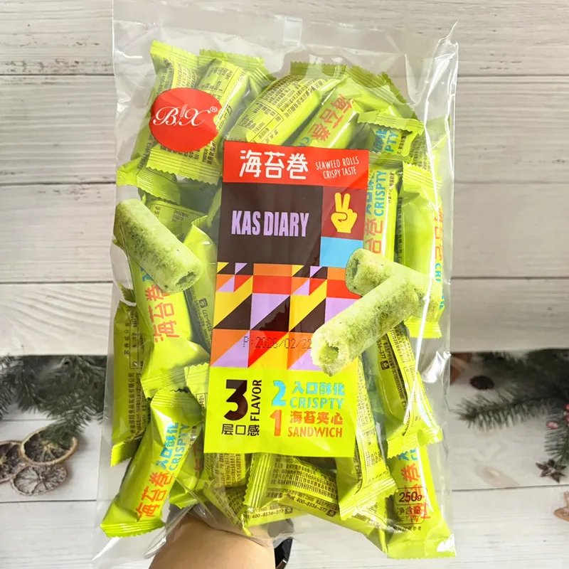 Seaweed Rice Grain Bars 250g