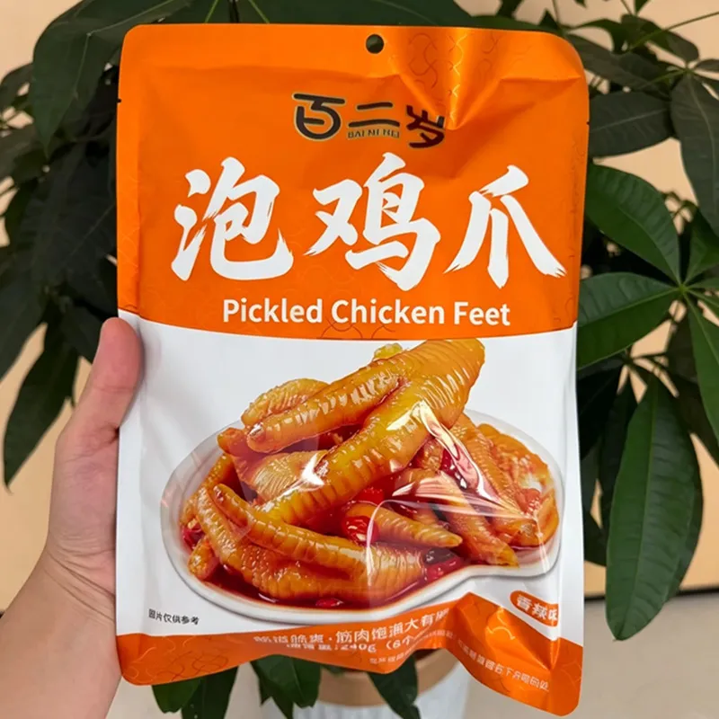 240g Pickled Chicken Feet, Spicy Flavor