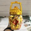 Bucket of Gold Ingot-Shaped Chocolate Snacks for Afternoon Tea, Wholesale Leisure Snacks